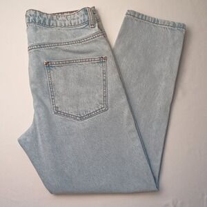 Mens Asos Jeans Size 30 Tapered Leg Light Wash 100% Cotton